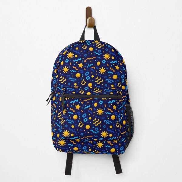 Item preview, 90s Retro Sun And Star Geometric Pattern designed and sold by igraphixart.