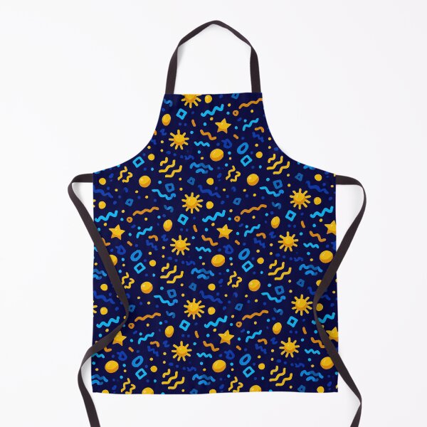 Item preview, 90s Retro Sun And Star Geometric Pattern designed and sold by igraphixart.