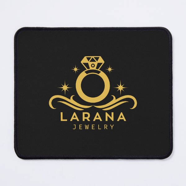 Item preview, Larana Jewelry Elegant Gold Ring Logo Design designed and sold by PrimeClip.