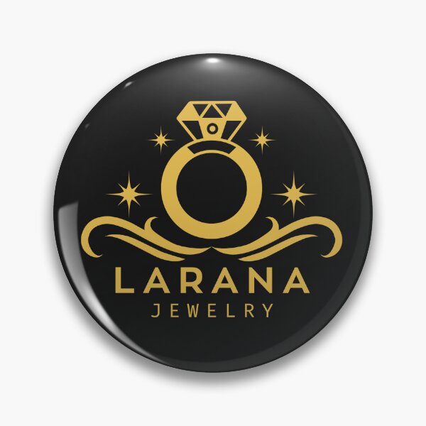 Item preview, Larana Jewelry Elegant Gold Ring Logo Design designed and sold by PrimeClip.