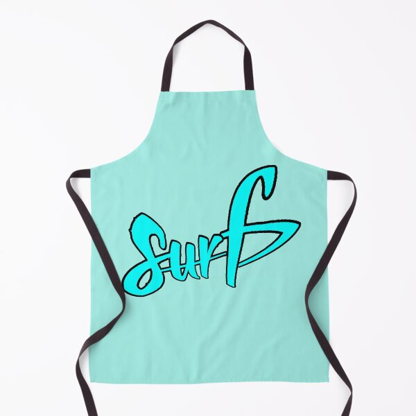 Item preview, Surf Neon Blue Minimalist Typography designed and sold by AstronautMerch.