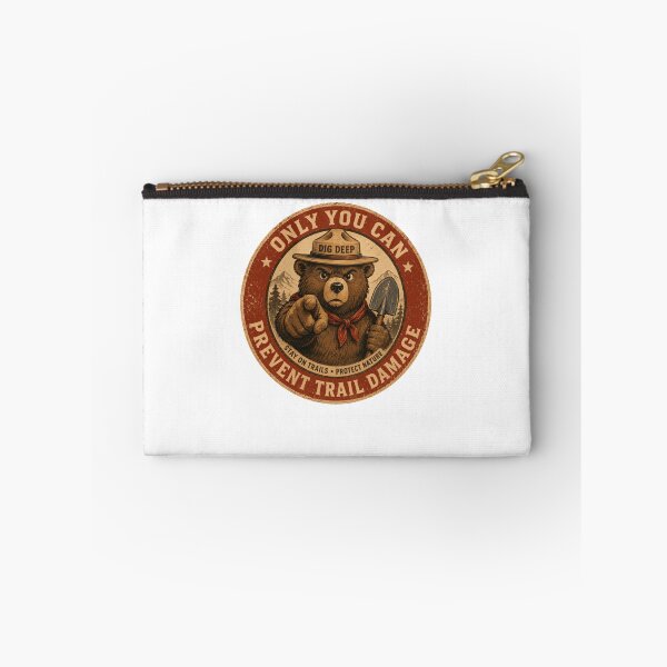 Item preview, Only You Can Prevent Trail Damage Smokey Bear Nature Conservation Hiking Outdoors bear resist designed and sold by JonesFlora2025.
