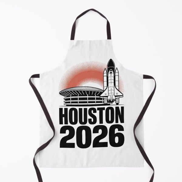 Item preview, Houston 2026 Space Shuttle Football T-Shirt V2 designed and sold by DarylWelsh2024.