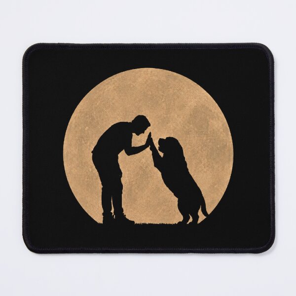Item preview, Funny Mastiff Fathers Day Full Moon Mom Dad Kids designed and sold by FurryHavenPH.