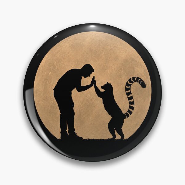 Item preview, Funny Lemur Fathers Day Full Moon Mom Dad Kids designed and sold by FurryHavenPH.