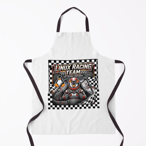 Item preview, Linux Racing Team - Sim Racing Humor designed and sold by GarageGraphics.