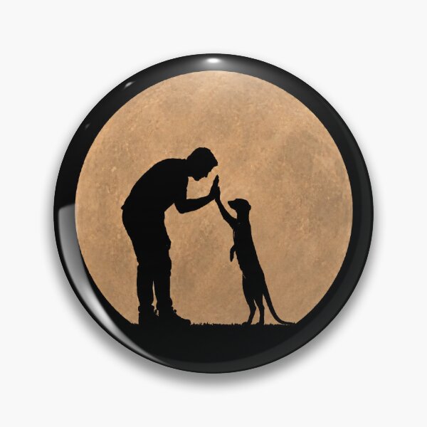 Item preview, Funny Meerkat Fathers Day Full Moon Mom Dad Kids designed and sold by FurryHavenPH.