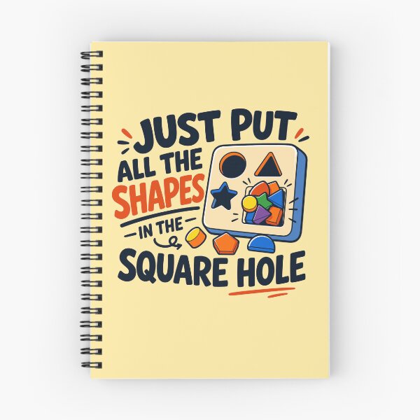 Item preview, Shape Sorter Humor Design for Engineers IT Workers and Problem Solvers designed and sold by ALCOSHIRTS OFFICIAL.