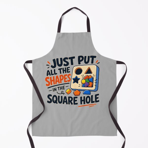 Item preview, Shape Sorter Humor Design for Engineers IT Workers and Problem Solvers designed and sold by ALCOSHIRTS OFFICIAL.