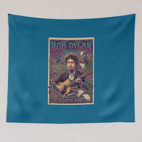 Item preview, Bob Dylan Acoustic Heart Poster designed and sold by Halifaxartguy.