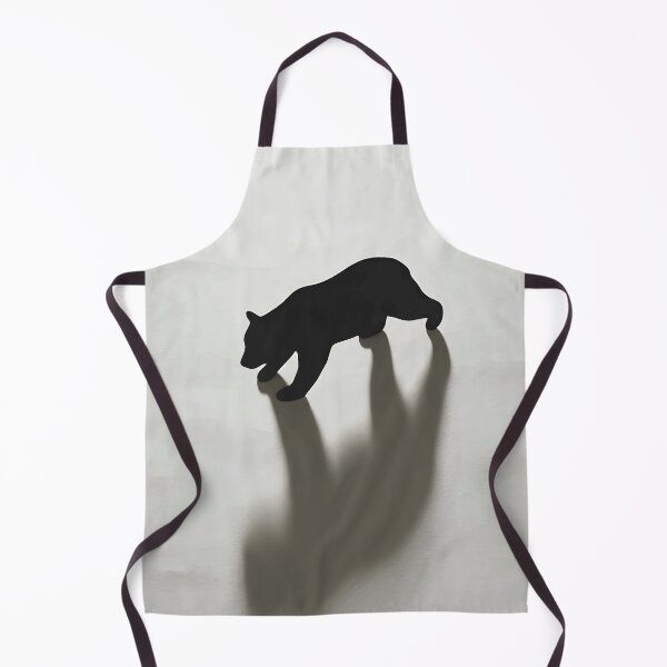 Item preview, Black Bear Shadow in White Wilderness designed and sold by RamyGallery.