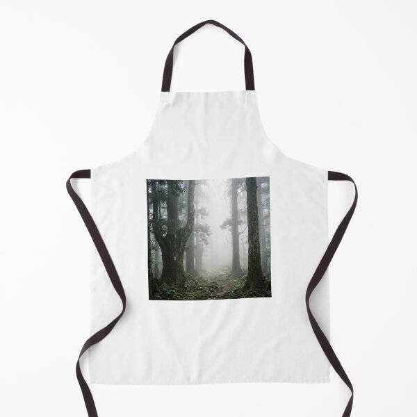 Item preview, Fog in Ancient Cedar Forest | Japanese Wabi-Sabi Art | Zen Landscape Minimalist Print designed and sold by KUZU-NOHA.