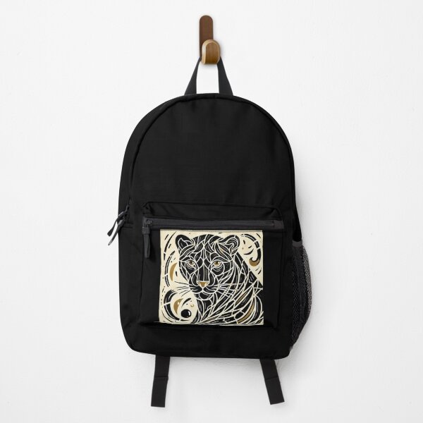 Item preview, Mysterious Leopard - Golden Gaze of Silence designed and sold by LegademaArt.