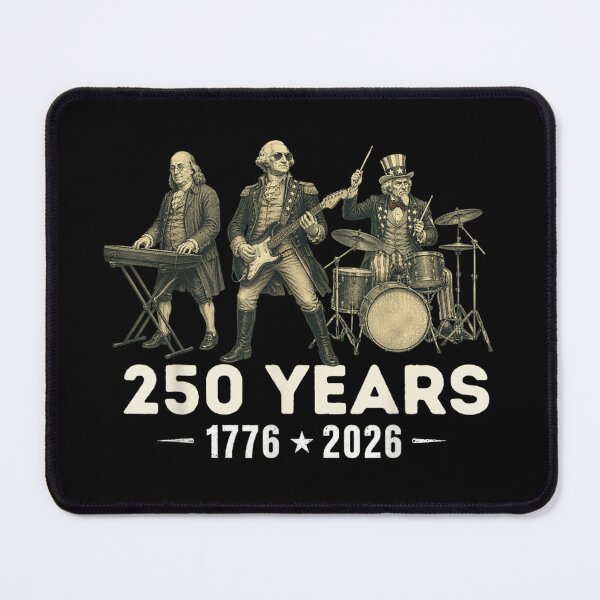 Item preview, Founding Fathers Rock Band 250 Years United States Semi Quincentennial Celebration Gift designed and sold by Phil Ben.