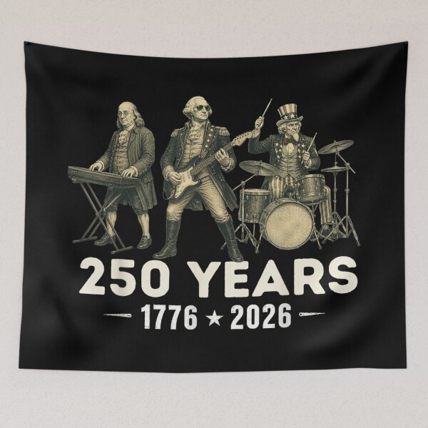 Item preview, Founding Fathers Rock Band 250 Years United States Semi Quincentennial Celebration Gift designed and sold by Phil Ben.