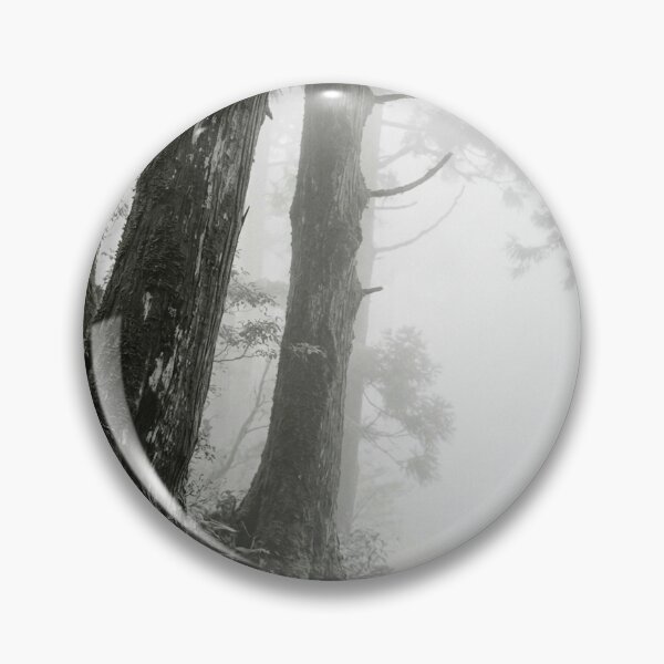 Item preview, Fog in Ancient Cedar Forest | Japanese Wabi-Sabi Art | Zen Landscape Minimalist Print designed and sold by KUZU-NOHA.