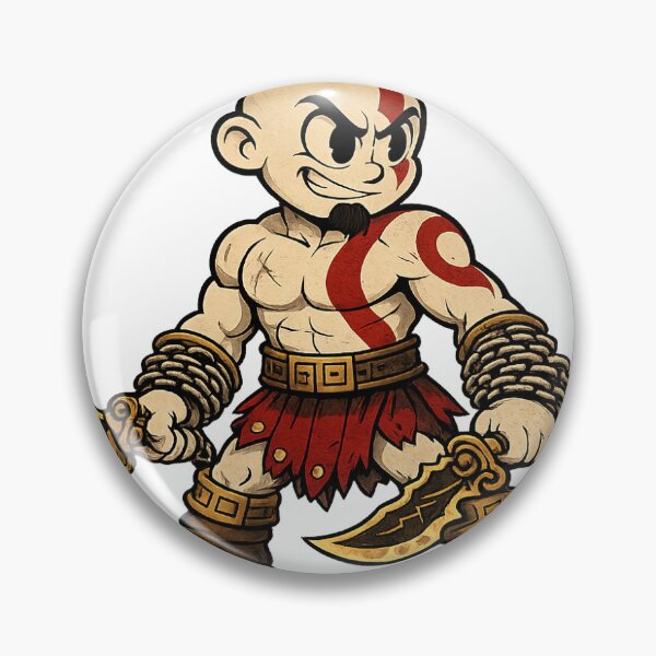 Item preview, Kratos God of War Classic Vintage Retro designed and sold by Ghostly-Outlaws.
