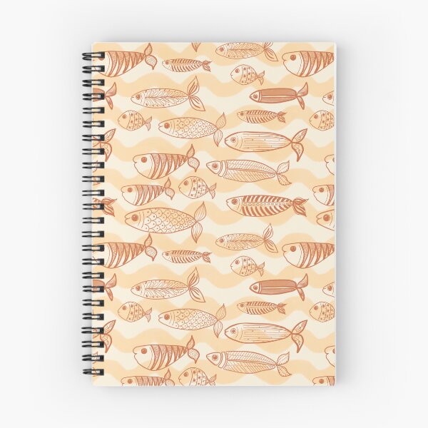 Item preview, Fish and sardines in Mediterranean coral designed and sold by OhNoNotAgain42.