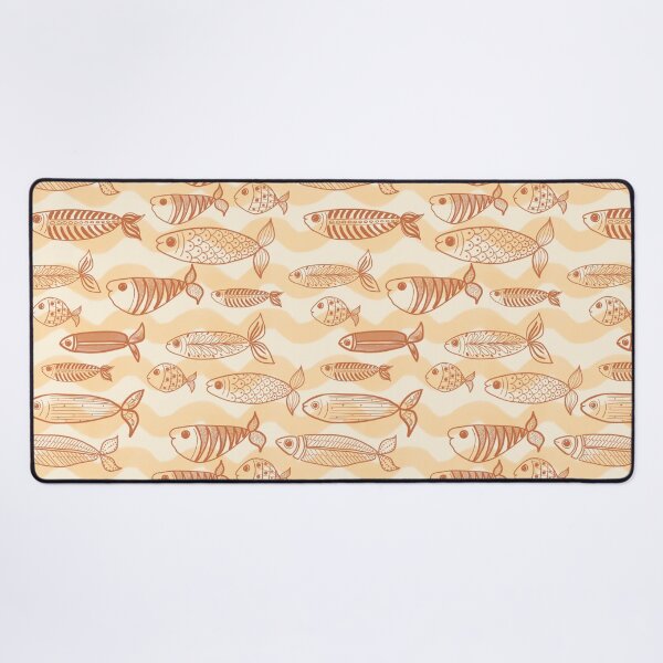 Item preview, Fish and sardines in Mediterranean coral designed and sold by OhNoNotAgain42.