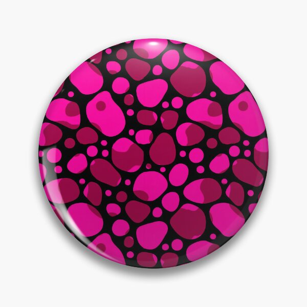 Item preview, Neon Pink And Black Abstract Rave Pattern designed and sold by igraphixart.
