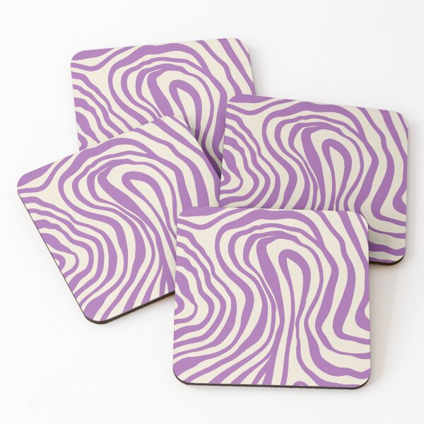 Item preview, Purple Abstract Line Art designed and sold by soheedesigns.