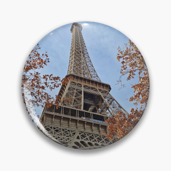 Item preview, Eiffel Tower among autumn trees designed and sold by psychoshadow.
