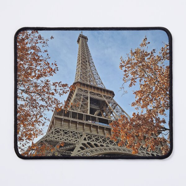 Item preview, Eiffel Tower among autumn trees designed and sold by psychoshadow.
