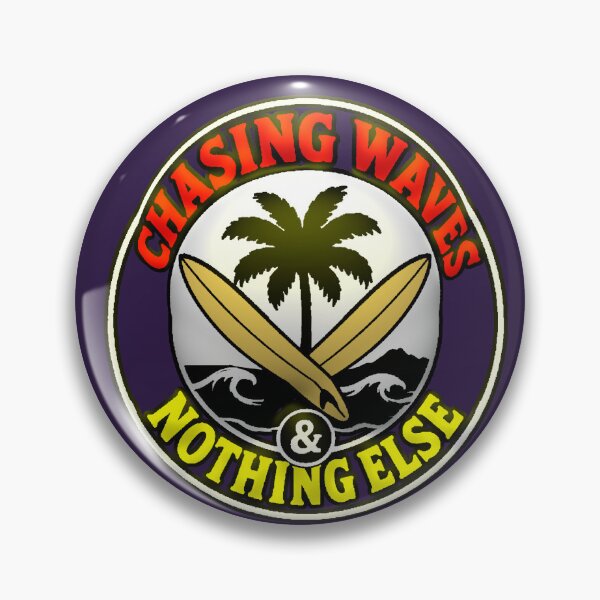 Artikelvorschau, Chasing Waves Nothing Else Surf Vintage Circle entworfen und verkauft von AstronautMerch.