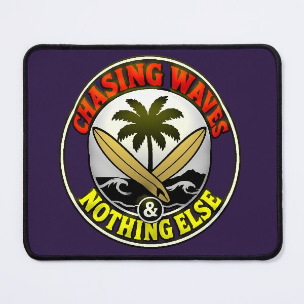 Item preview, Chasing Waves Nothing Else Surf Vintage Circle designed and sold by AstronautMerch.
