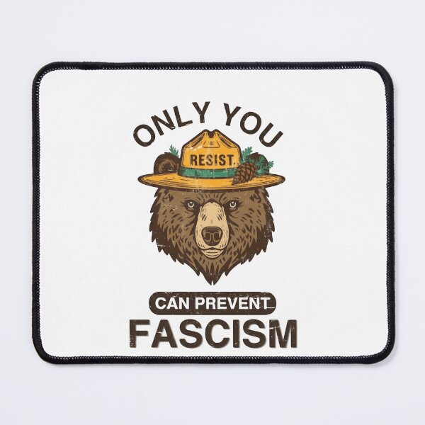 Item preview, Only You Can Prevent Fascism Resist Political Activism Anti Fascist Human Rights designed and sold by JonesFlora2025.