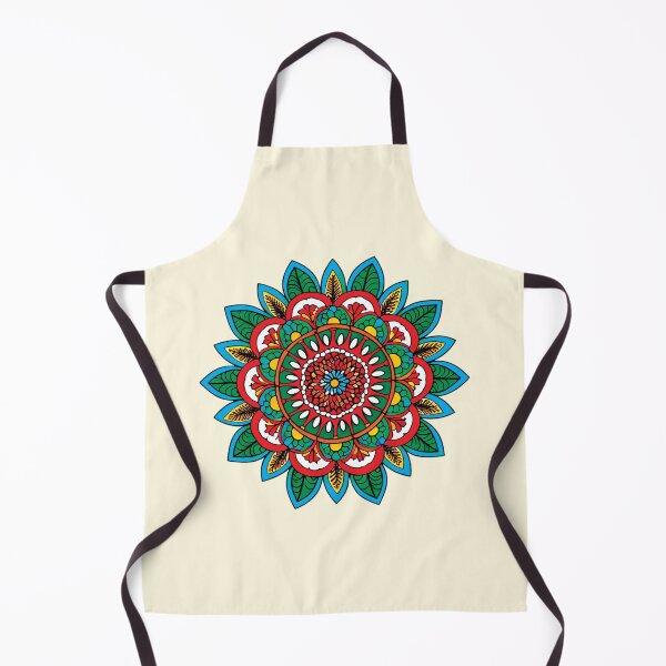 Item preview, Folk Mandala designed and sold by CharlottePlaceArt.