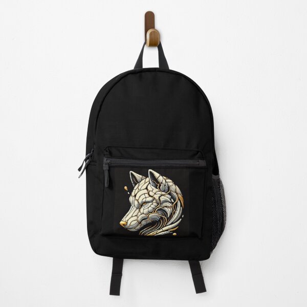 Item preview, Kintsugi - Wolf Cloaked in Impermanence designed and sold by LegademaArt.
