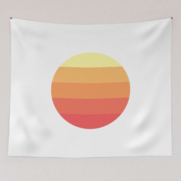 Item preview, Vintige  Retro Stripes Sunset  designed and sold by IYI.
