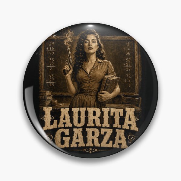 Item preview, Retro Mexican Corridos Aesthetic Laurita Garza School Teacher Gun Retro Art Gift designed and sold by Phil Ben.