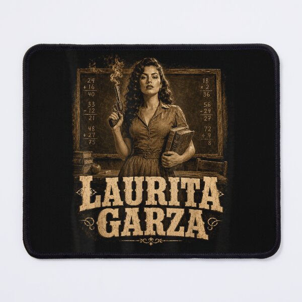 Item preview, Retro Mexican Corridos Aesthetic Laurita Garza School Teacher Gun Retro Art Gift designed and sold by Phil Ben.