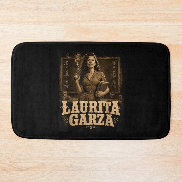 Item preview, Retro Mexican Corridos Aesthetic Laurita Garza School Teacher Gun Retro Art Gift designed and sold by Phil Ben.
