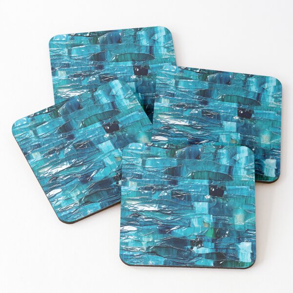 Item preview, Glossy Blue Plastic Strips Seamless Photo Texture designed and sold by DigitaICraft.