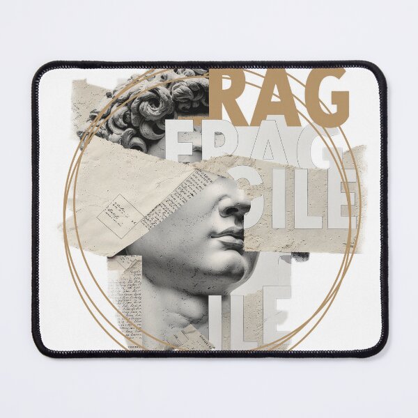 Item preview, Abstract Renaissance Typography Portrait designed and sold by jcsstore.