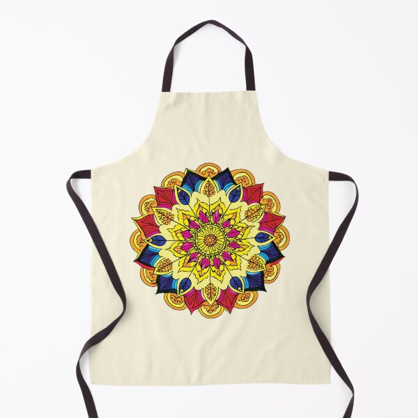 Item preview, Folk Mandala designed and sold by CharlottePlaceArt.