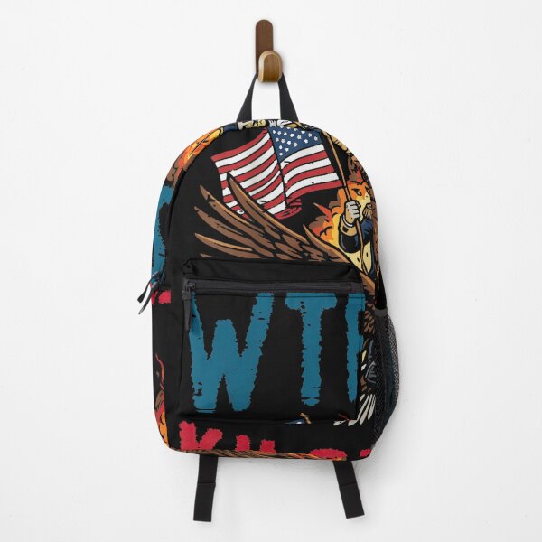 Item preview, WTF Is A Kilometer Patriotic Eagle American Humor Design designed and sold by TheCozyCarrier.