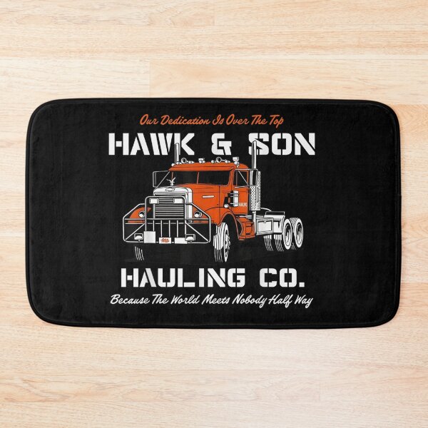 Item preview, Hawk And Son Hauling Co Retro Trucker Over The Top Tribute designed and sold by River Silva.
