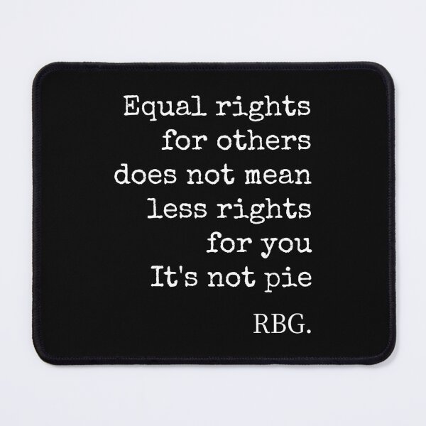 Item preview, Equal Rights, RBG Sayings, Citizen Rights, Women's Rights, Feminist, RBG, Rights Advocate designed and sold by toongstudio.
