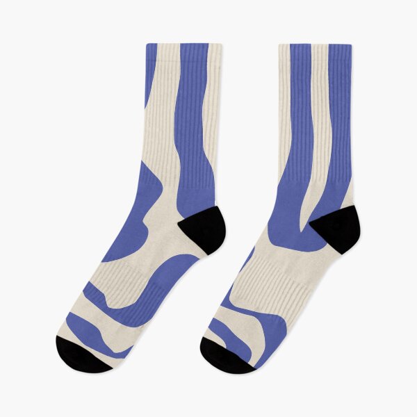 Item preview, Minimalistic Blue Abstract Line Art designed and sold by soheedesigns.
