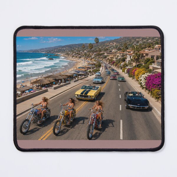 Item preview, Coastal Riders – Beautiful Female Biker Crew 1969 designed and sold by VERYOLDROAD BY AXTON BROWNING .
