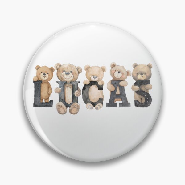 Item preview, Lucas Teddy Bear Personalized Name  designed and sold by Leopoldus.