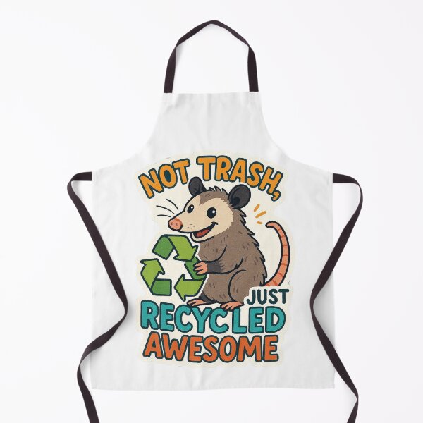 Item preview, Not Trash Just Recycled Awesome Funny Possum Design designed and sold by raw_lines.