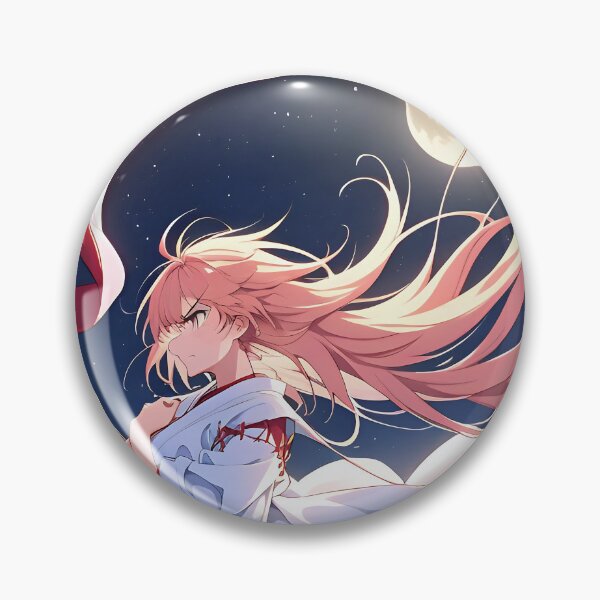 Item preview, The Silent Girl of Mare Nectaris Kagura Rena – Silent Night Schoolgirl Aesthetic Anime Girl designed and sold by XODAD.