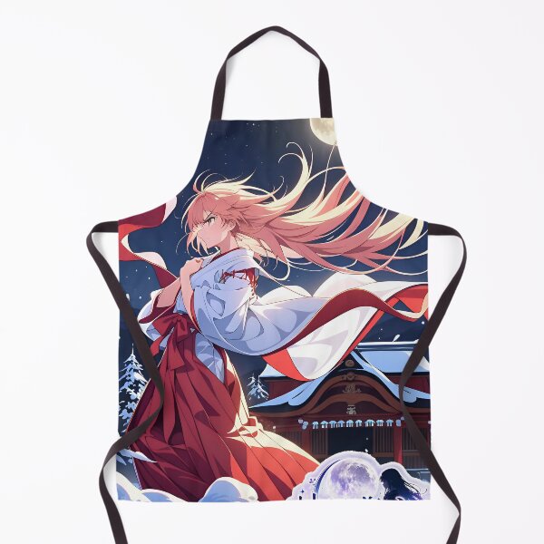 Item preview, The Silent Girl of Mare Nectaris Kagura Rena – Silent Night Schoolgirl Aesthetic Anime Girl designed and sold by XODAD.