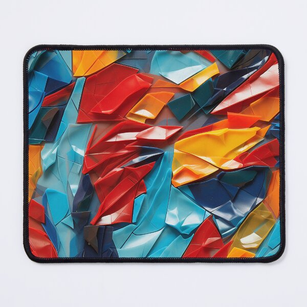 Item preview, Bold Angular Plastic Shards Seamless Photo Texture designed and sold by DigitaICraft.