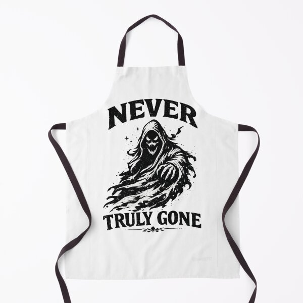 Item preview, Never Truly Gone Grim Reaper Ghost Gothic T-Shirt designed and sold by BlackBoneArt.